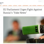Det er nesten søtt når den amerikanske propagandasentralen Radio Free Europe melder om at EU er bekymret over «fake news».