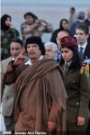 Gaddafi på besøk i Damaskus. Foto: Ammar Abd Rabbo, flickr