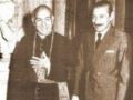 Jorge Mario Bergoglio og General Jorge Videla.