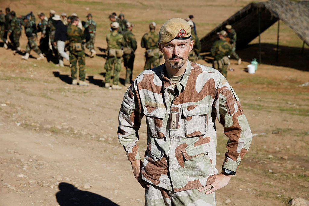 Telemark Bataljon i Irak (2015). Foto: Torbjorn Kjosvold/Forsvaret