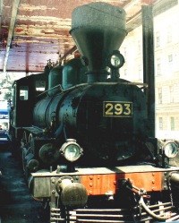 Lokomotivet som brakte Lenin gjennom Finland til Petrograd.