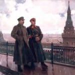 Stalin og Vorosjilov.